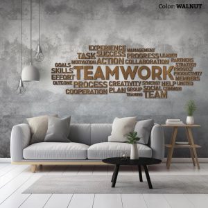 Teamwork Wall Decor For Office